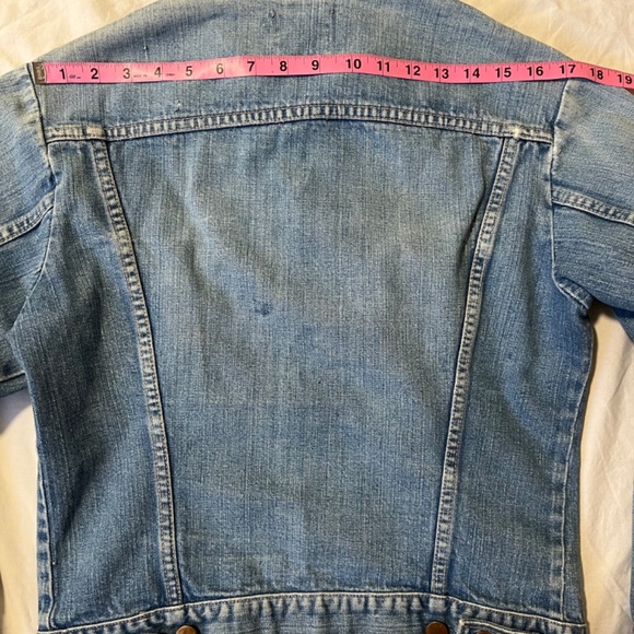 Vintage Denim Wrangler Trucker Jacket size 36 made in USA - Picture 5 of 7